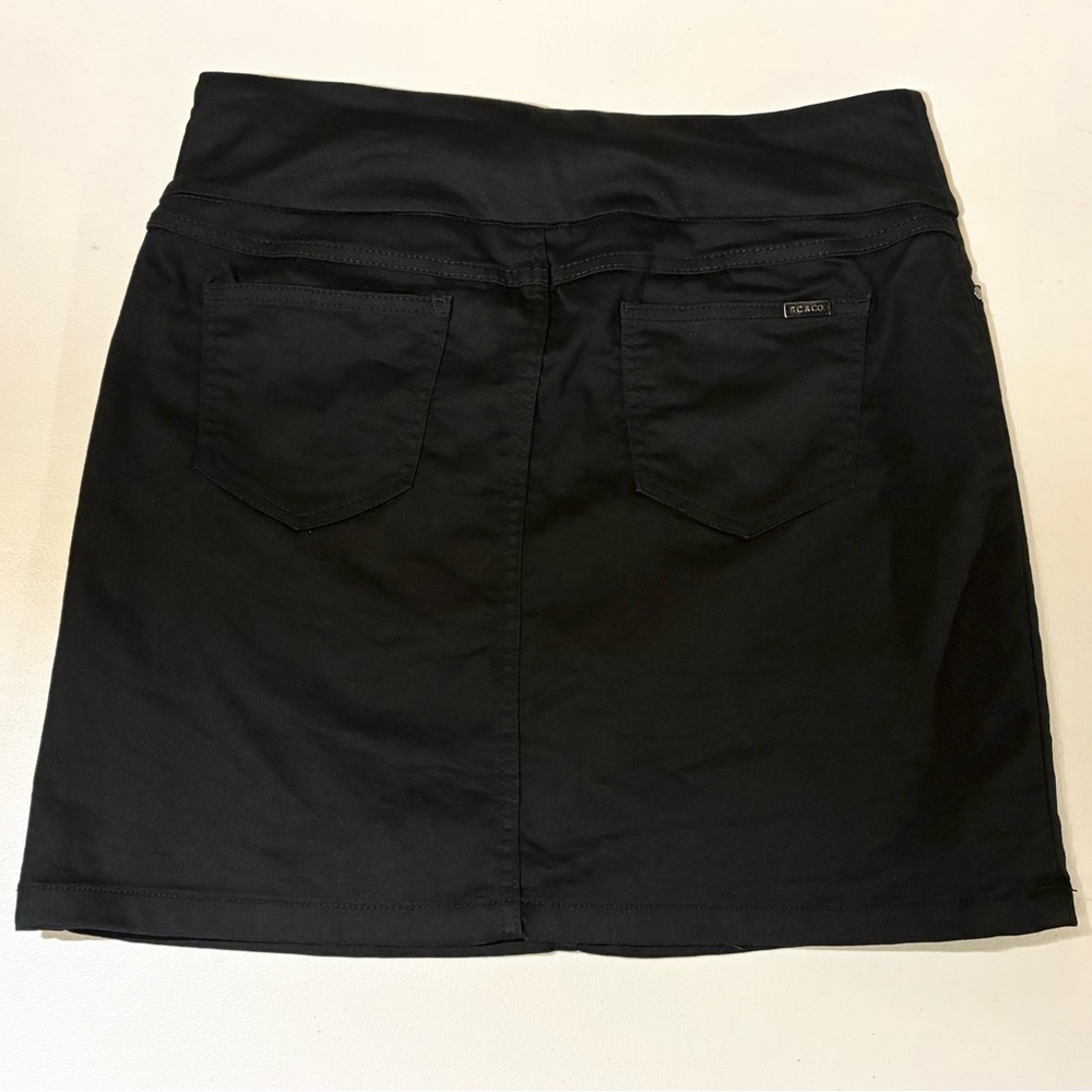 S.C. & CO Women’s Black Denim Skort - Size: L - Picture 3 of 9